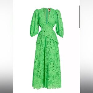 Farm Rio Green Dress size XXS NWT